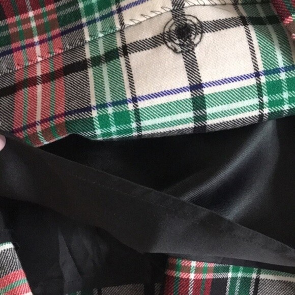 Vineyard Vines Winter Tartan Wool blend mini skirt size 2 - Picture 10 of 10